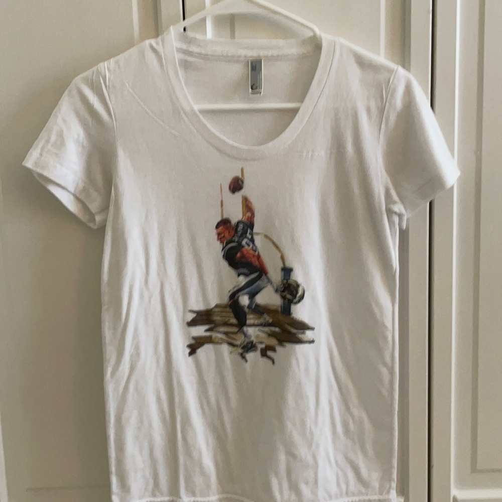 New England Patriots Rob Gronkowski tee